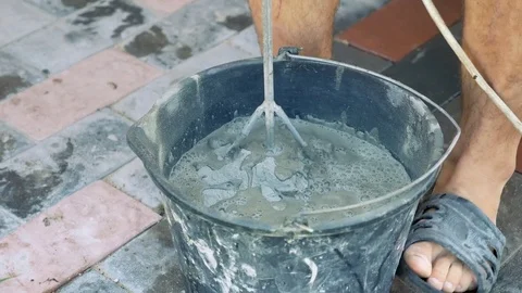 Work with decorative stone. ultra HD, 4K Stock Footage 79505347