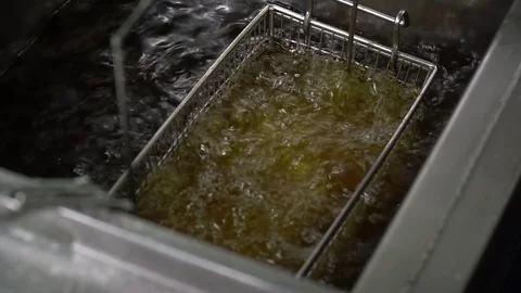 Work deep Fryer Stock Footage 80632246
