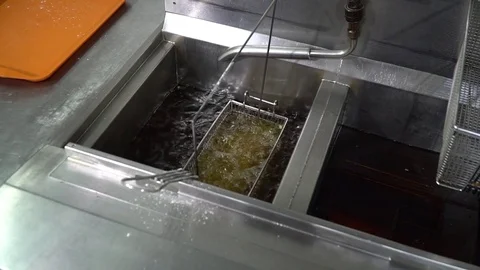Work deep Fryer Stock Footage 80632302