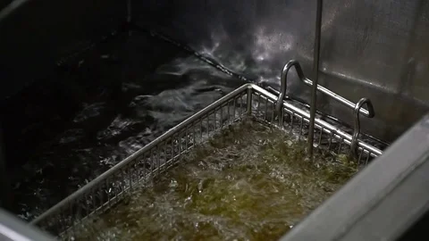 Work deep Fryer Stock Footage 80632558