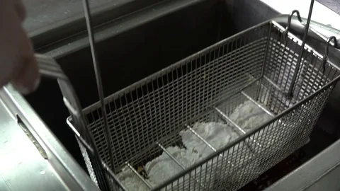 Work deep Fryer Stock Footage 80632756