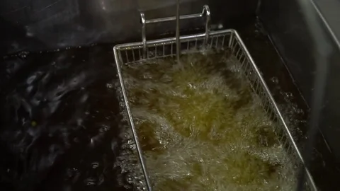 Work deep Fryer Stock Footage 80632854