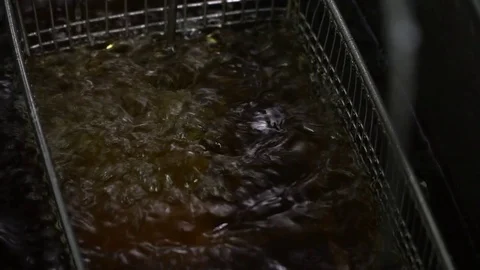 Work deep Fryer Stock Footage 80633542