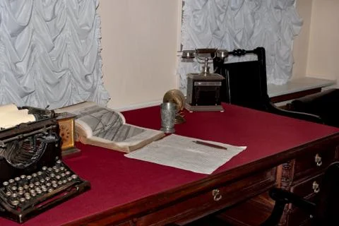 Work desk. Stock-Fotos