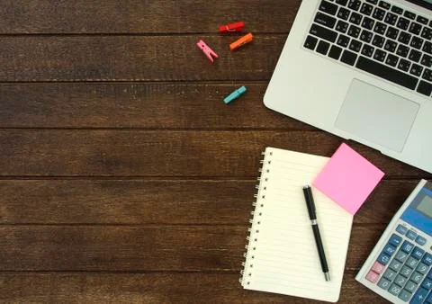 Work desk Stock Photos