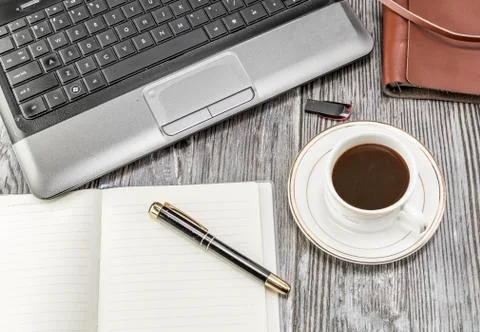 Work desktop Stock Photos