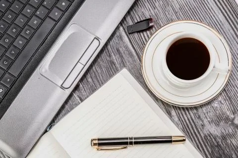 Work desktop Stock Photos