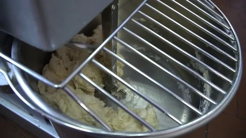 Work dough mixer Stock Footage 80627146