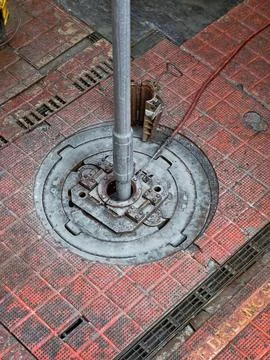 Work the drill string up and down with rotation 写真素材