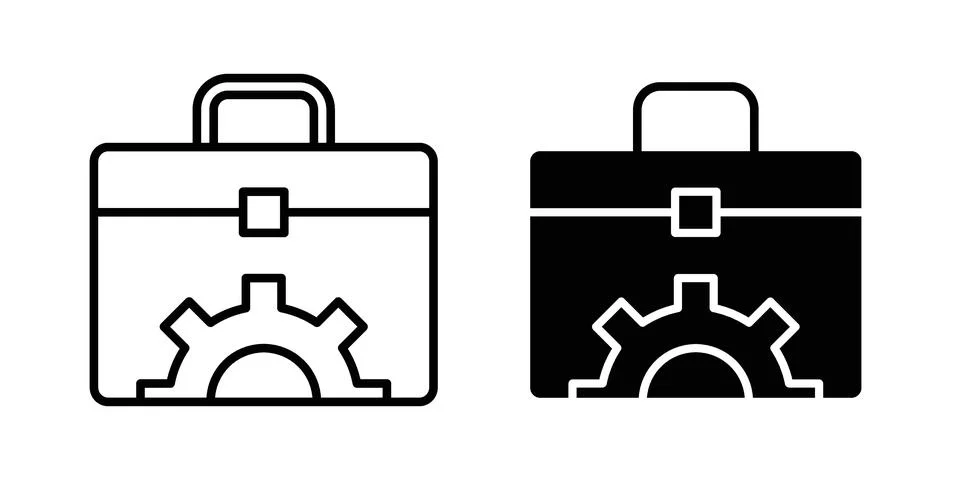 Work experience icon vector design illustrations Stock Illustration