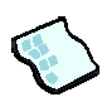 Work flexible screen pixel art vector illustration 스톡 일러스트