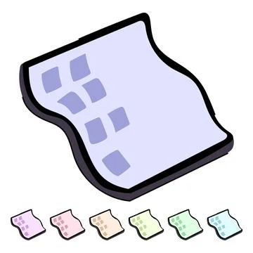 Work flexible screen vector cartoon graphic 스톡 일러스트