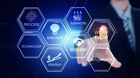 WORK FLOW Illustration