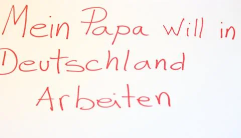 Work in Germany Stock Photos