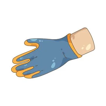 Work glove Stock Illustration
