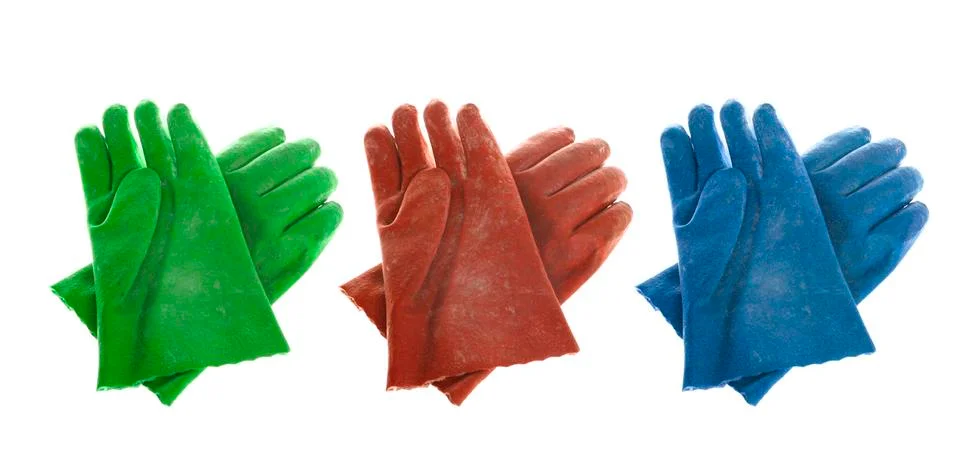 Work gloves protective Stock Photos