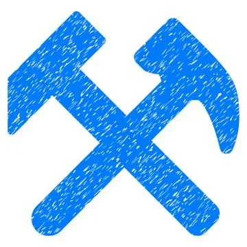 Work Grainy Texture Icon Illustrazione stock