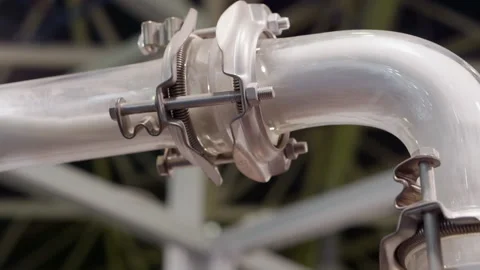 The work of the granulate in production. 库存影片 171626396