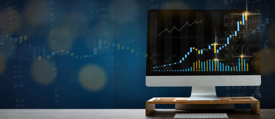 Work hard Data Analytics Statistics Information Business Technology Stock Photos