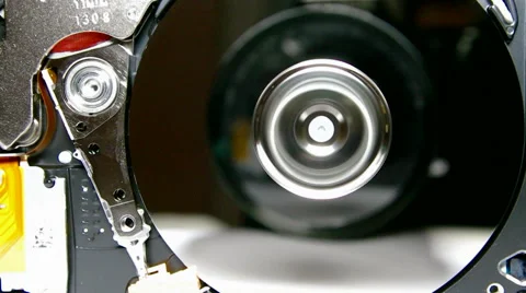 Work hard disk inside Stock Footage 62925408