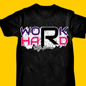 WORK HARD STAY HUMBLE Stock Illustration