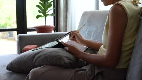 Work from Home concept Stock Footage 132285294