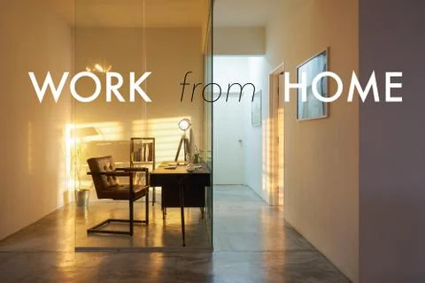 ,work from home concept Stock Photos