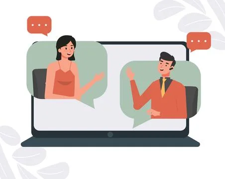 Work From Home Stock Illustration