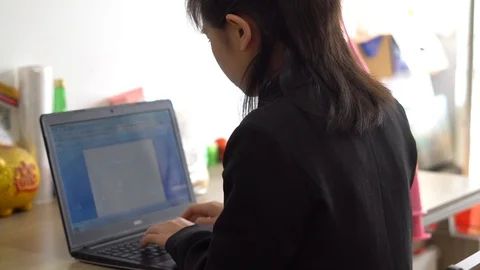 Work at home online 5 Stock Footage 126268279