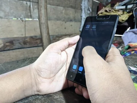 Work from home Stock Photos