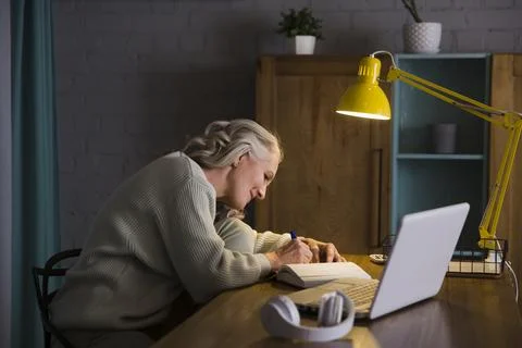Work from home. Stock Photos