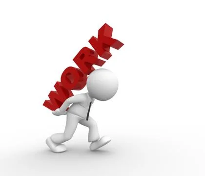 Work Stock Illustration