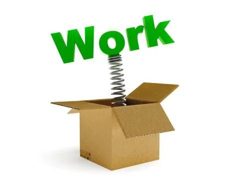 Work Stock Illustration