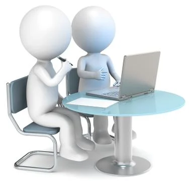 Work Stock Illustration