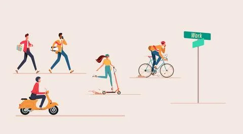 Work Stock Illustration