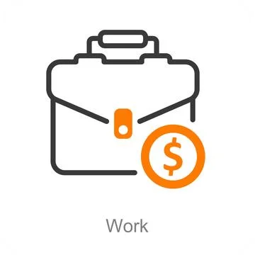 Work Stock Illustration