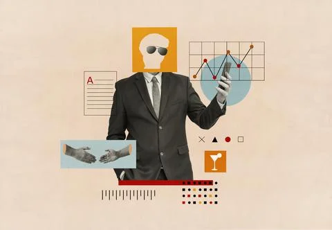 Work with information of modern technologies for the organization of finance 스톡 사진