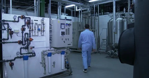 Work in the laboratory on devices Stock Footage 126705104