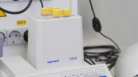 Work in the laboratory. Slow motion Stock Footage 95624948