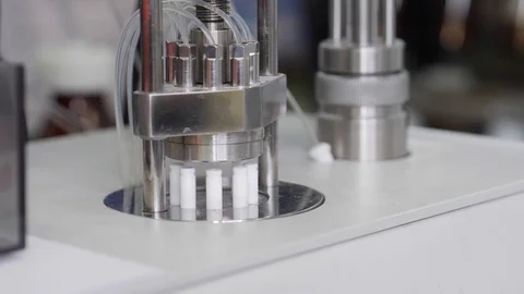 Work in the laboratory. Slow motion Stock Footage 95626197