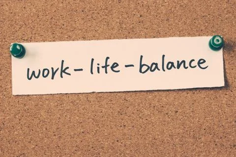 Work life balance Stock Photos