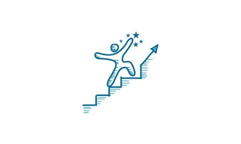 Work Life Balance Template Vector Stock Illustration