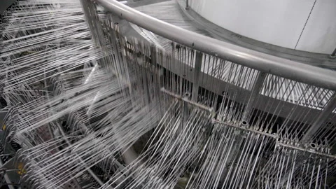 The work of the loom 스톡 동영상 231320618