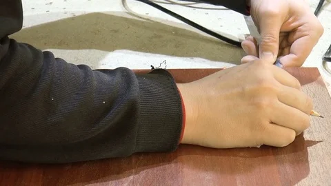 Work makes measurement Stock Footage 71455417