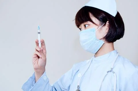 The work of nurse Stock Photos