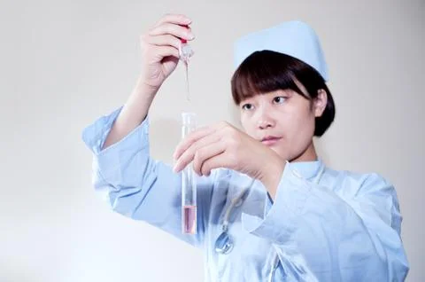 The work of nurse Stock Photos