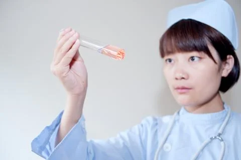 The work of nurse Stock Photos