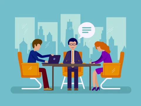 Work in office 스톡 일러스트