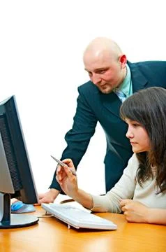 Work in office Stock Photos