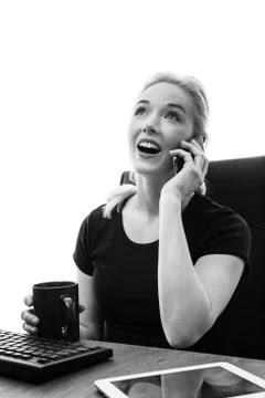 Work at the office Foto stock